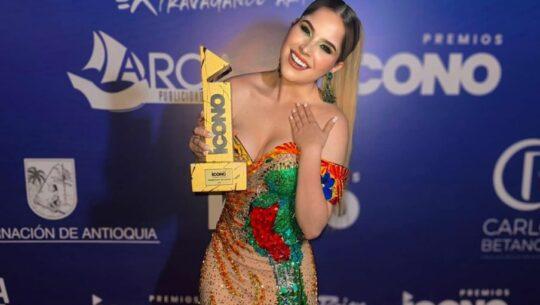 Allisson Valdez ganó el premio a Mejor Presentadora Influencer 2024