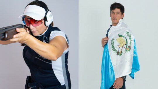 Atletas guatemaltecos patrocinados por Powerade para los Juegos Olímpicos París 2024