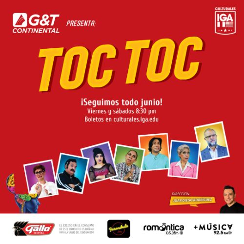 Comedia Toc Toc temporada 2024