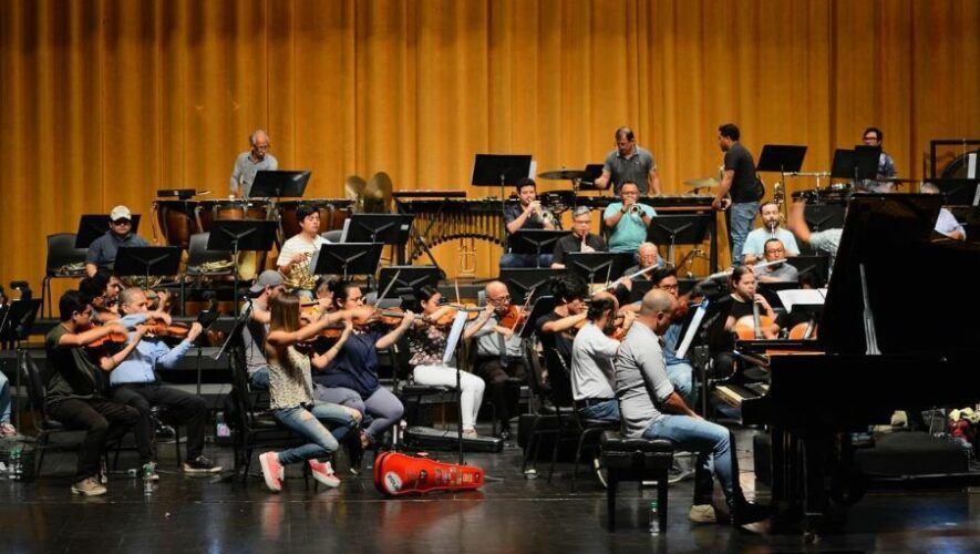 Concierto de Trova 2024 interpretado por la Orquesta Sinf&oacute;nica Nacional de Guatemala