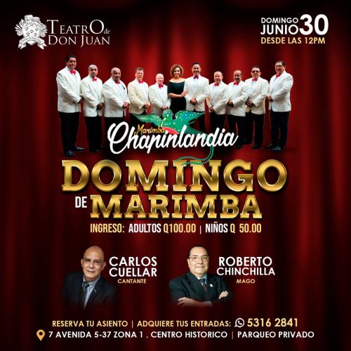Domingo de Marimba junto a varios artistas 2024