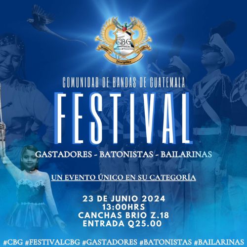 En la ciudad Festival 2024 de Gastadores Batonistas y Bailarinas