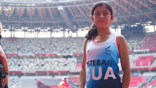 La para atleta Erick Esteban