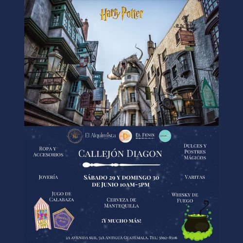 Este 2024 Callejón Diagon en El Alquimista Café Bar