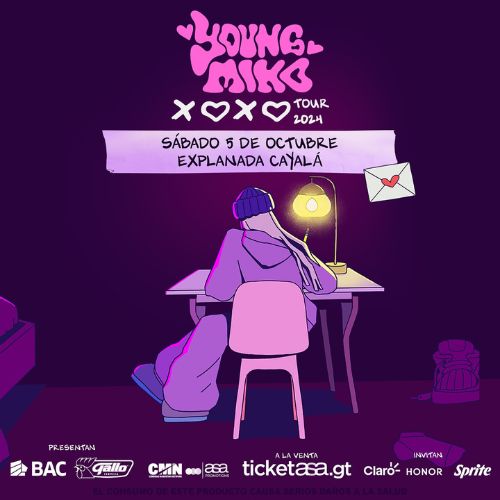 Este 2024 Young Miko en concierto en Guatemala