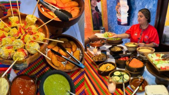 Fiesta Chapina, un restaurante con buffet de platillos guatemaltecos