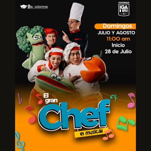 Musical El Gran Chef este 2024