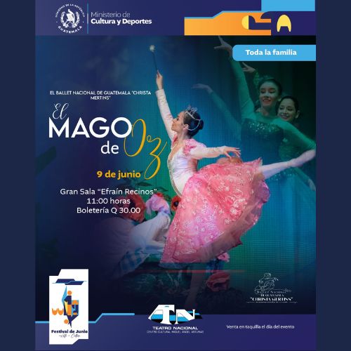 Obra del Ballet Nacional de Guatemala Christa Mertins