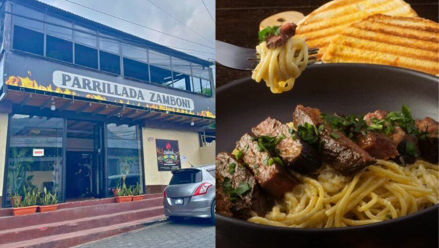 Parrillada Zamboni, un lugar especializado en carne a la parrilla en San Juan la Laguna