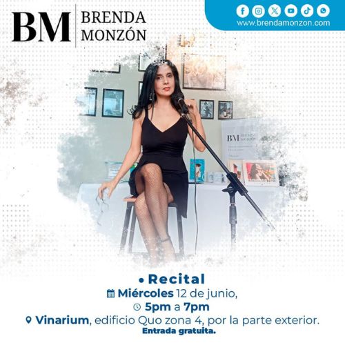 Presentación de la poetisa guatemalteca Brenda Monzón