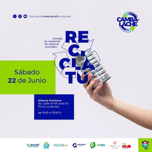 Recicla en Actividades en la Alianza Francesa de Guatemala