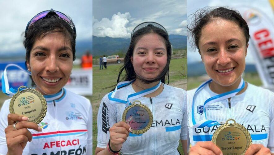 Selección femenina de ciclismo guatemalteco 2024