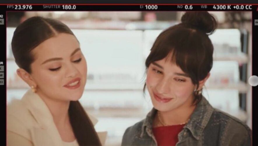 Actriz guatemalteca Sofia Insua compartió pantalla con Selena Gómez