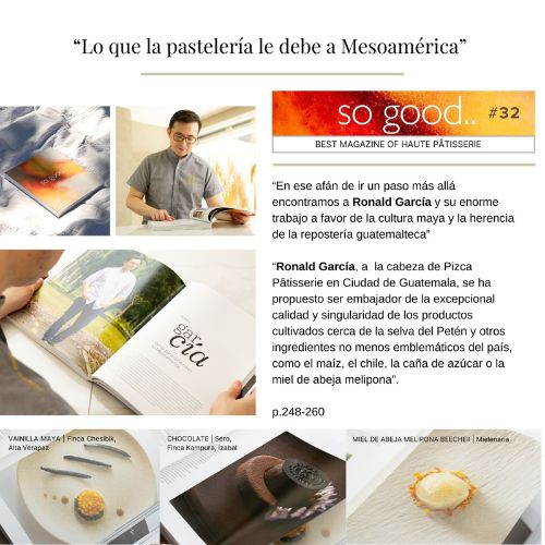 Chef guatemalteco Ronald García destacó en revista So Good