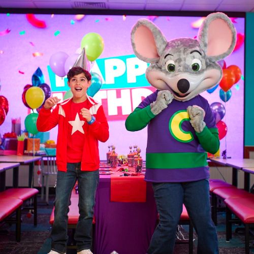 Chuck E Cheese's, lugares para celebrar fiestas infantiles
