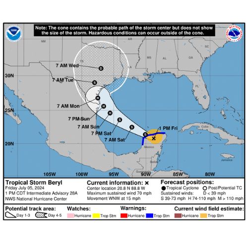 Clima en Guatemala el fin de semana del 5 al 7 de julio 2024