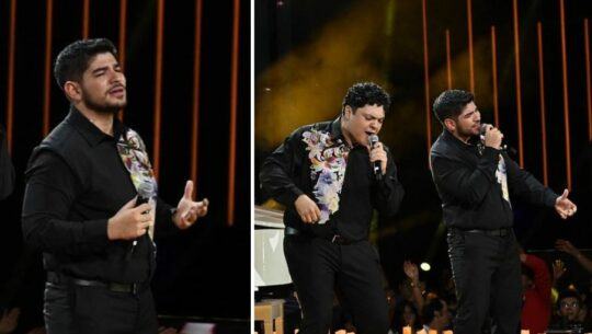 Cristian Salguero en el segundo concierto de La Academia 2024