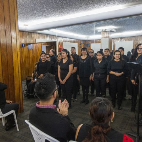 El Concierto a ciegas por parte del Coro Nacional de Personas con Discapacidad