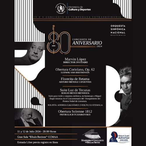 Este 2024 Concierto de 80 Aniversario de la Orquesta Sinfónica Nacional