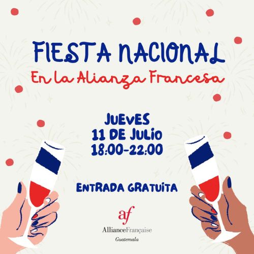 GT Cartelera Cultural Julio 2024 de la Alianza Francesa