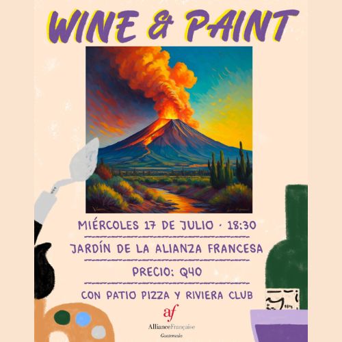 Guatemala Cartelera Cultural Julio 2024 de la Alianza Francesa