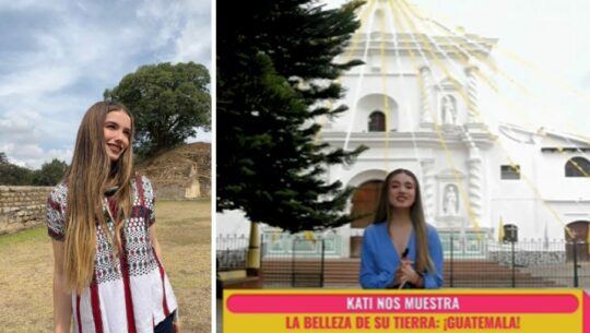 Kati Zaragoza destacó la belleza de Tecpán