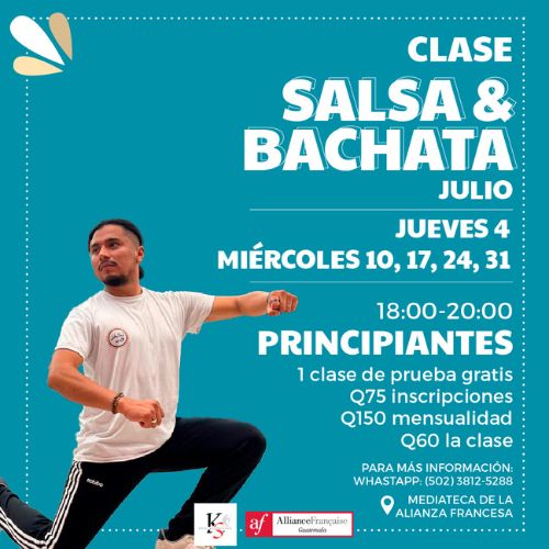 La Cartelera Cultural Julio 2024 de la Alianza Francesa