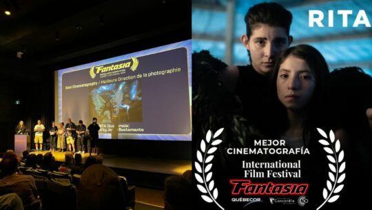La película Rita ganó un premio en Canadá, julio 2024
