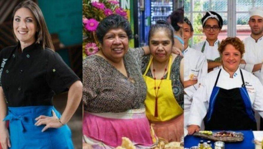 Mujeres guatemaltecas dedicadas a la gastronomía 2024