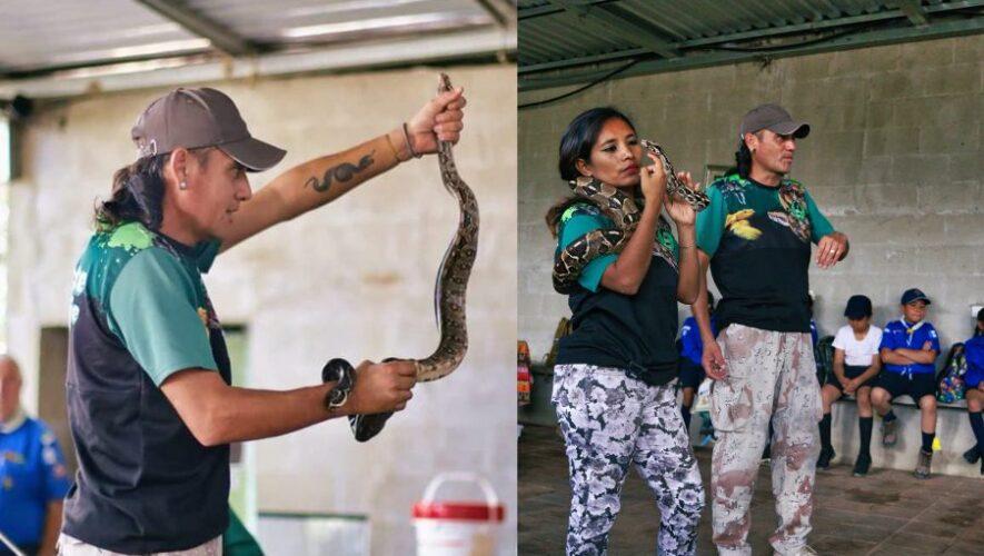 Taller para aprender sobre serpientes en Guatemala este 2024