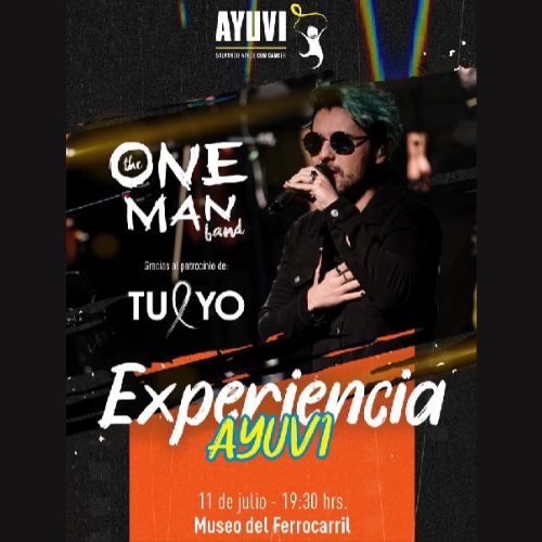 The One Man Band en concierto este 2024