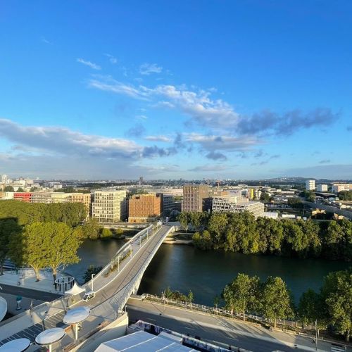 Villa Olímpica de París 2024 desde arriba