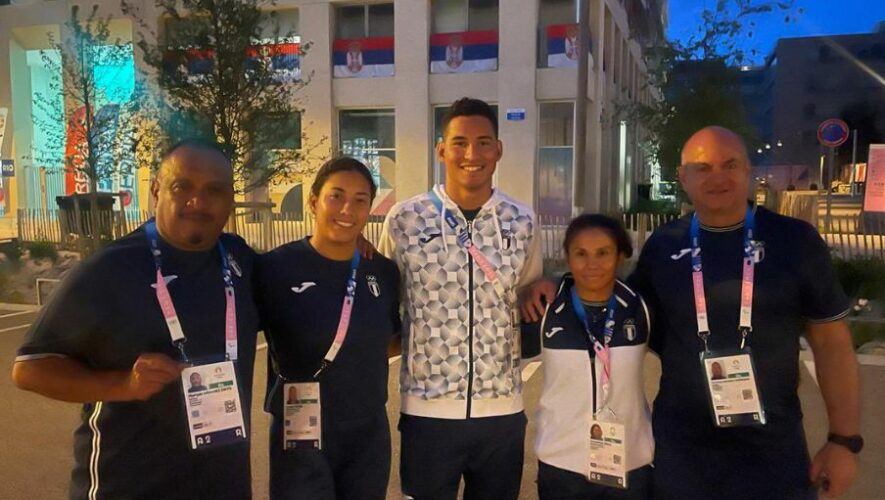 Guatemaltecos en la Villa Olímpica de París 2024