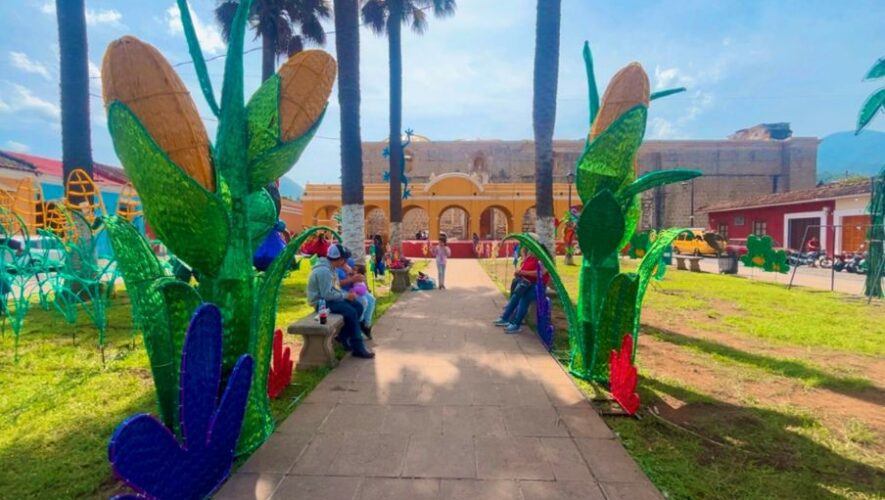 decoraciones en el Parque y Tanque La Unión