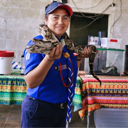 este 2024 Taller para aprender sobre serpientes en Guatemala