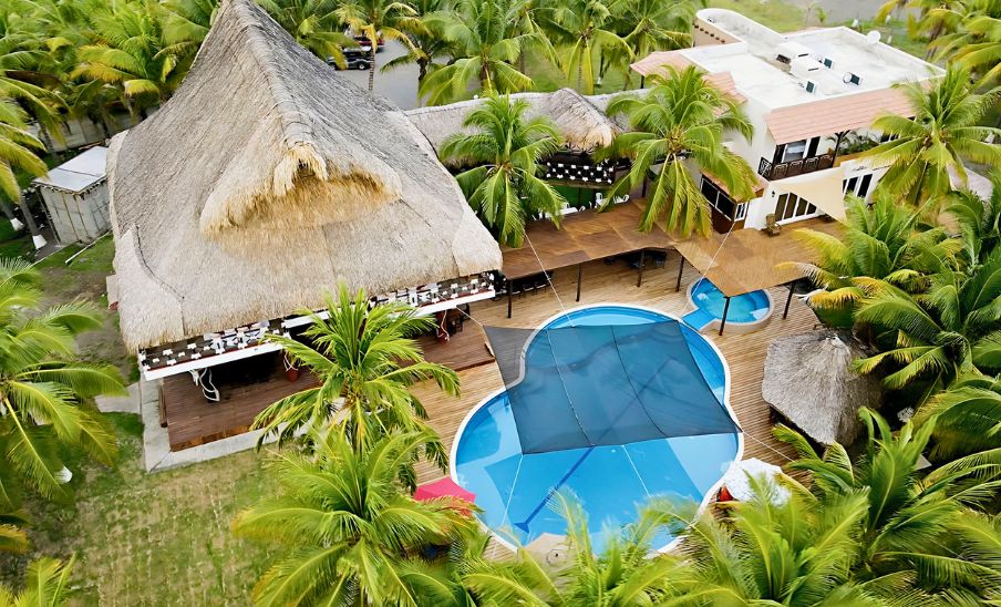 Samaria Beach House, un hotel y bar en Chiquimulilla