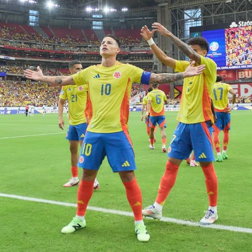 James Rodríguez de Colombia
