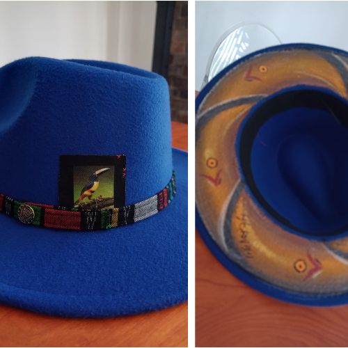 Sombrero que usarán los atletas en París 2024
