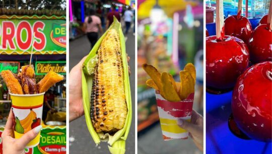Antojitos en la Feria de Jocotenango 2024