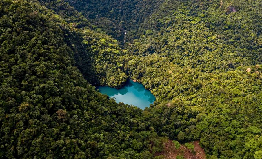Cenote Yalanhuitz, un rincón acuático en San Mateo Ixtatán