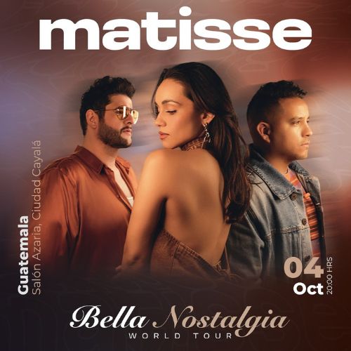 Concierto de Matisse en Guatemala 2024 
