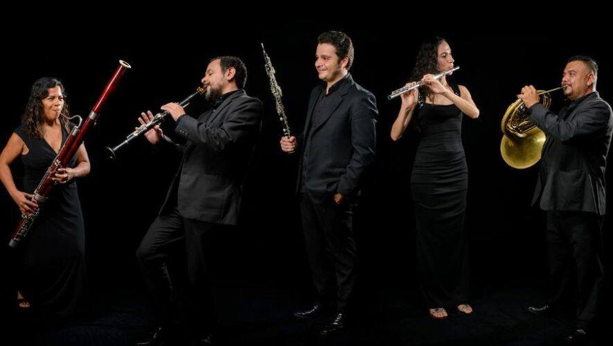 Concierto de Quinteto Brisante en Antigua Guatemala este 2024