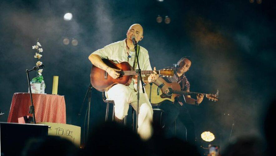 Concierto de Santiago Cruz en Antigua Guatemala este 2024