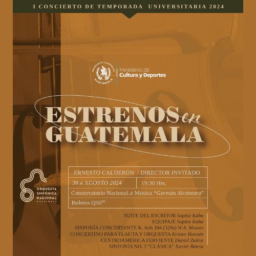Concierto de temporada universitaria de la OSN