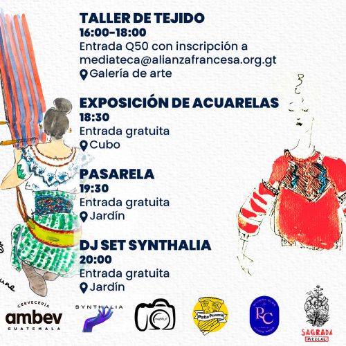 Conoce la Cartelera Cultural de Agosto en la Alianza Francesa