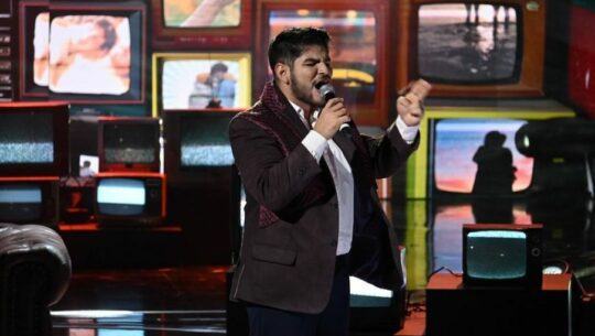 Cristian Salguero en el cuarto concierto de La Academia