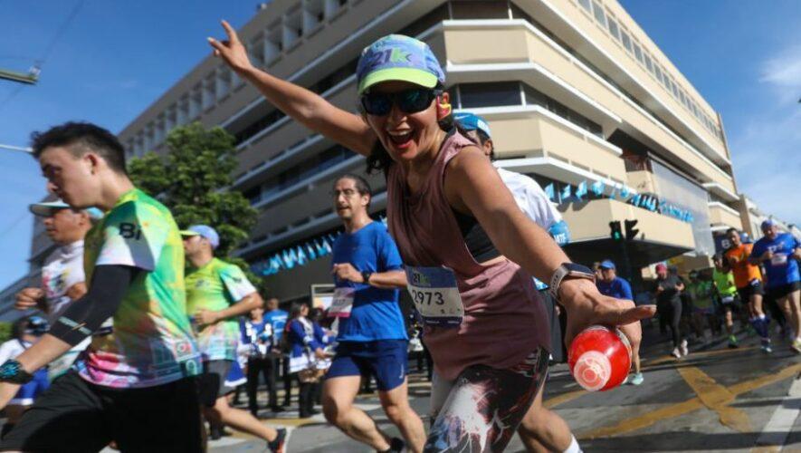 Competidores de los 21k Ciudad de Guatemala