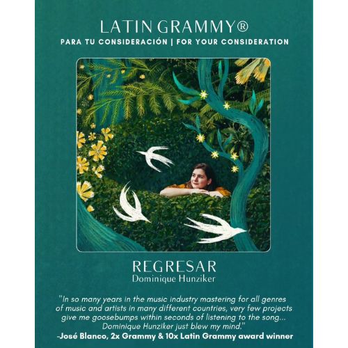Dominique Hunziker guatemaltecos buscan lugar nominaciones a los Premios Latin Grammy