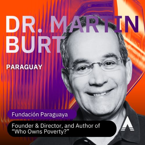 Dr. Martin Burt, expositor del Volcano Innovation Summit 2024 en Guatemala