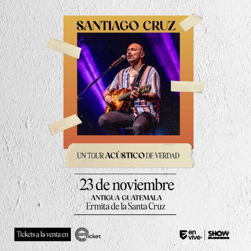 El Concierto de Santiago Cruz en Antigua Guatemala
